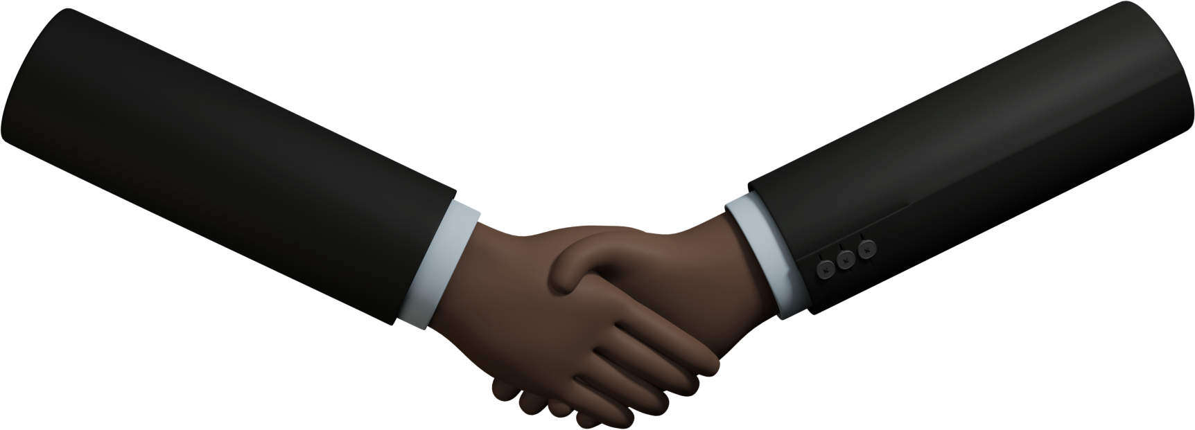 hand black brown handshake signs