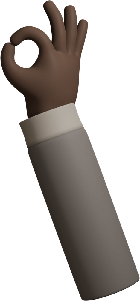 hand black brown signs exactly