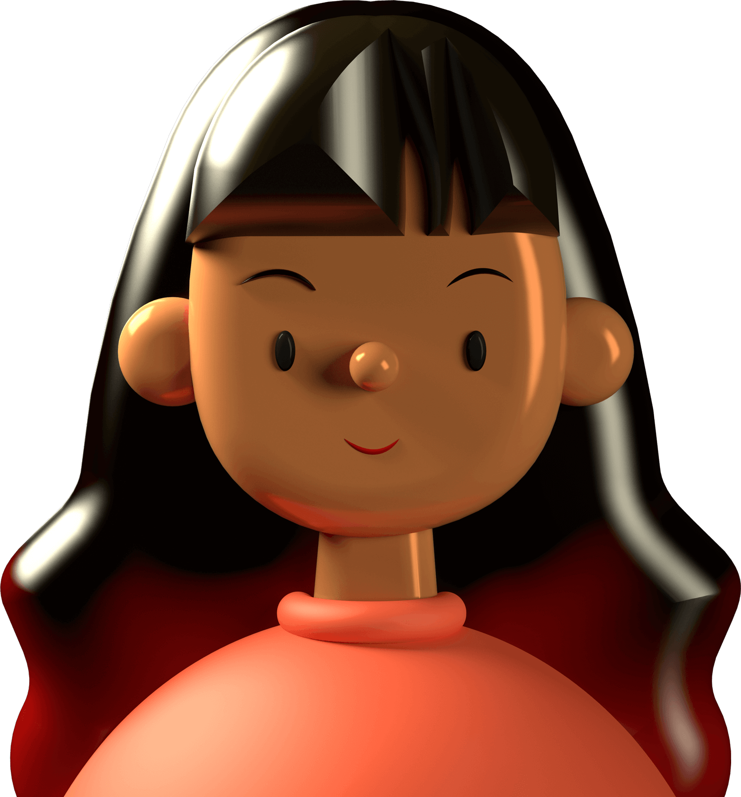 toy face girl people avatar