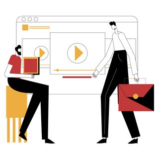 computer social network youtube meeting work