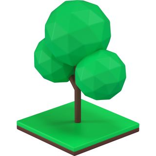 tree 3d plant forest environment