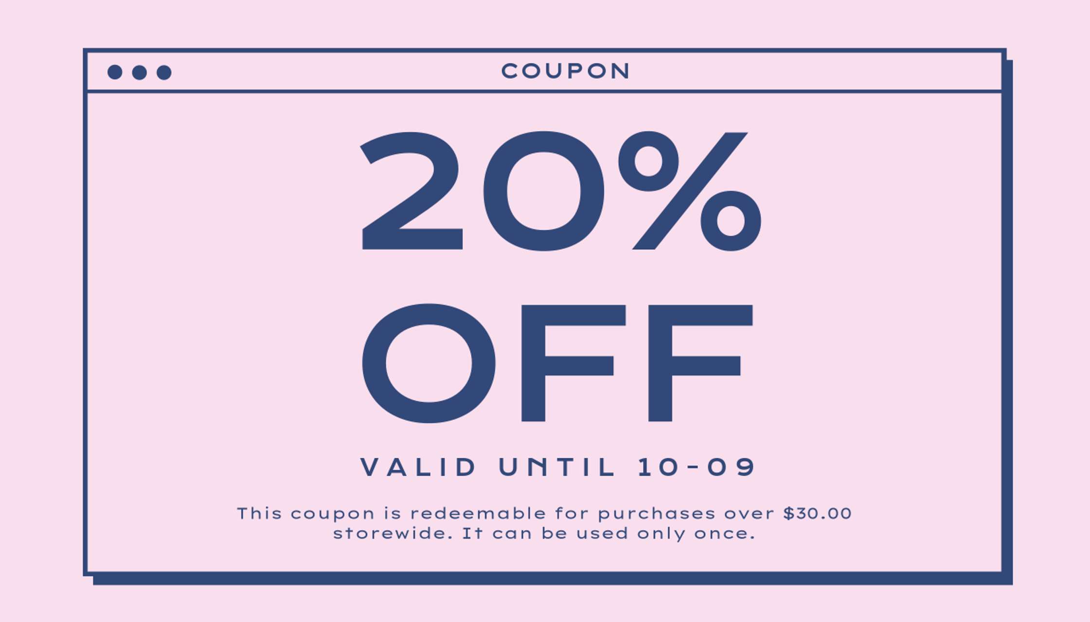 Coupon Template  Pack