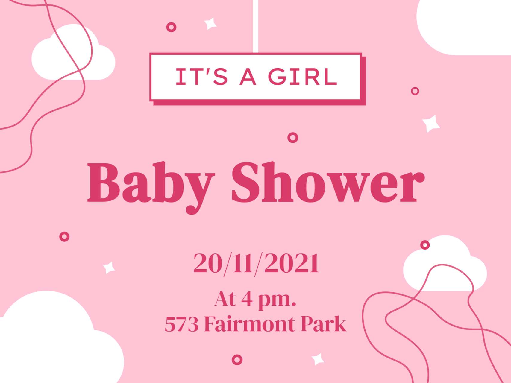 Baby Shower Templates Pack