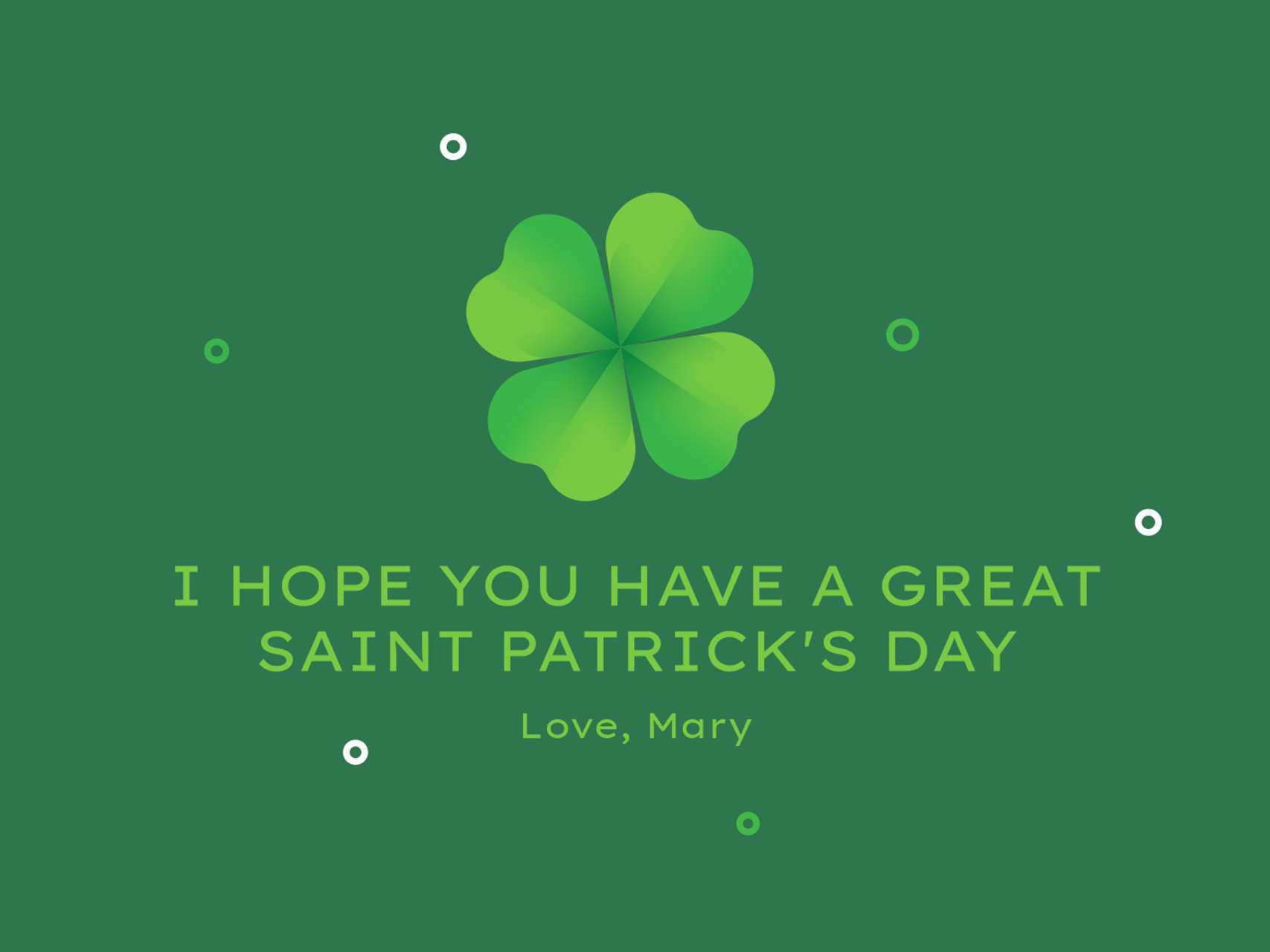 St. Patrick’s Day Templates Pack