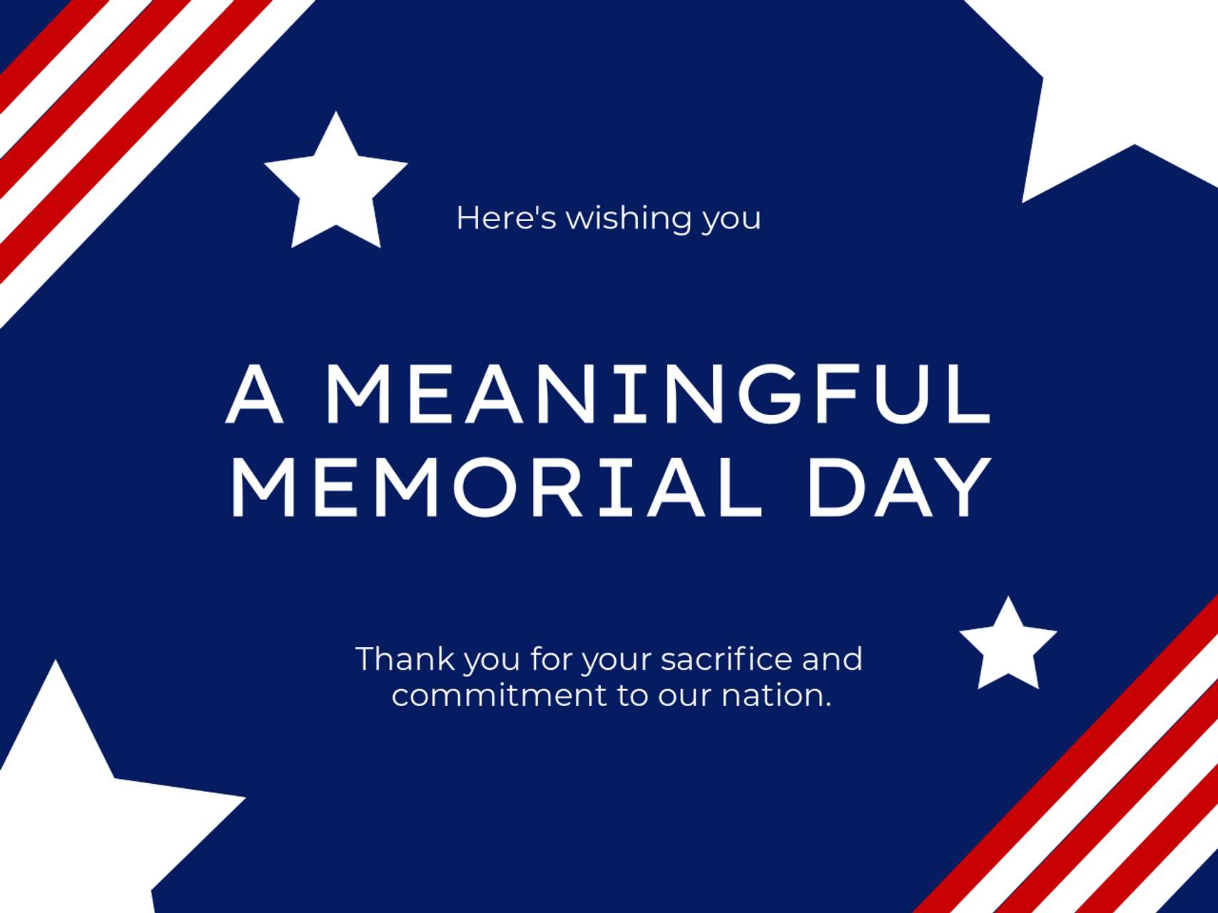 Memorial Day Card