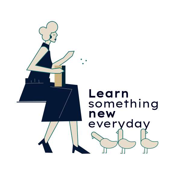 Learn something new t shirt design