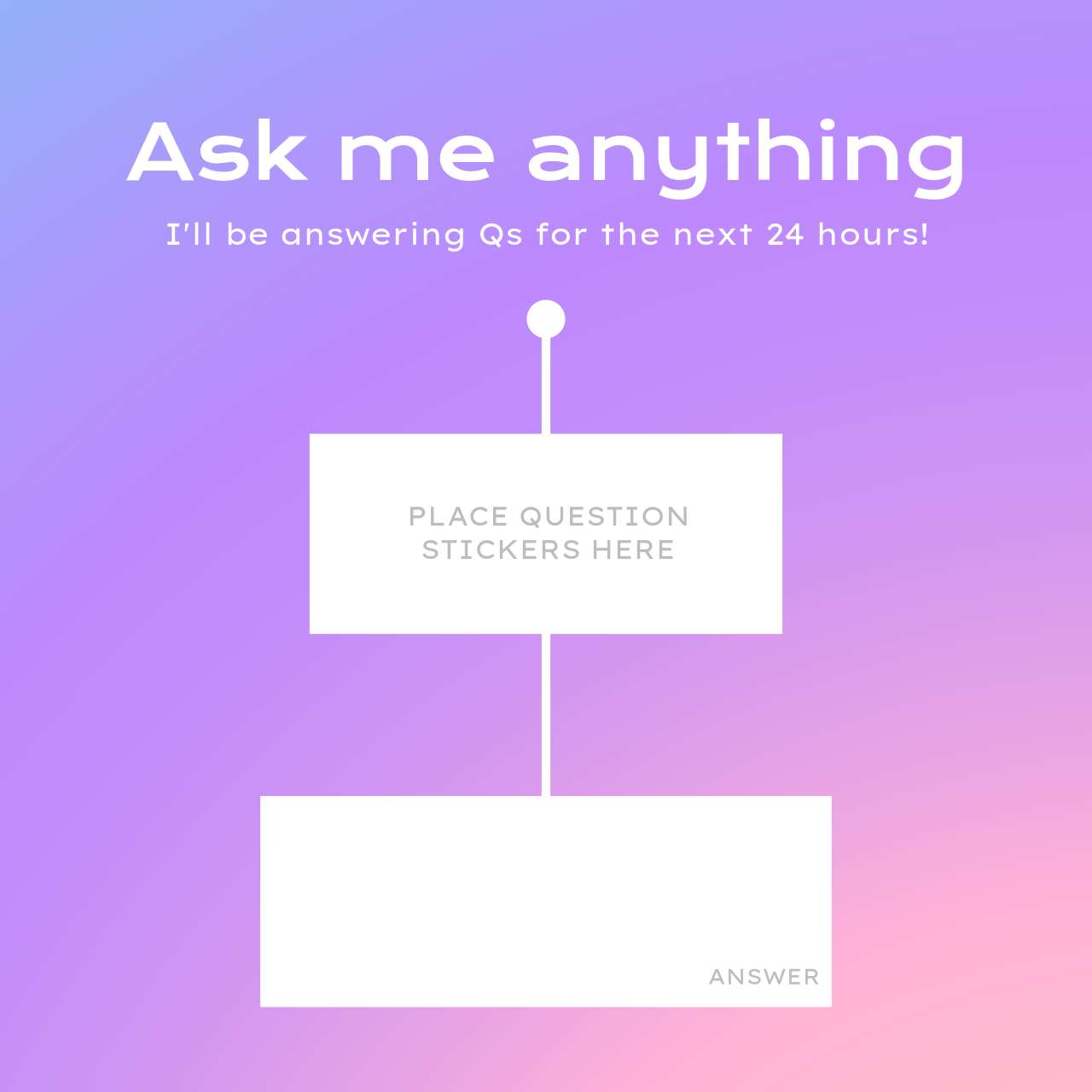 Instagram Post Question Templates Pack