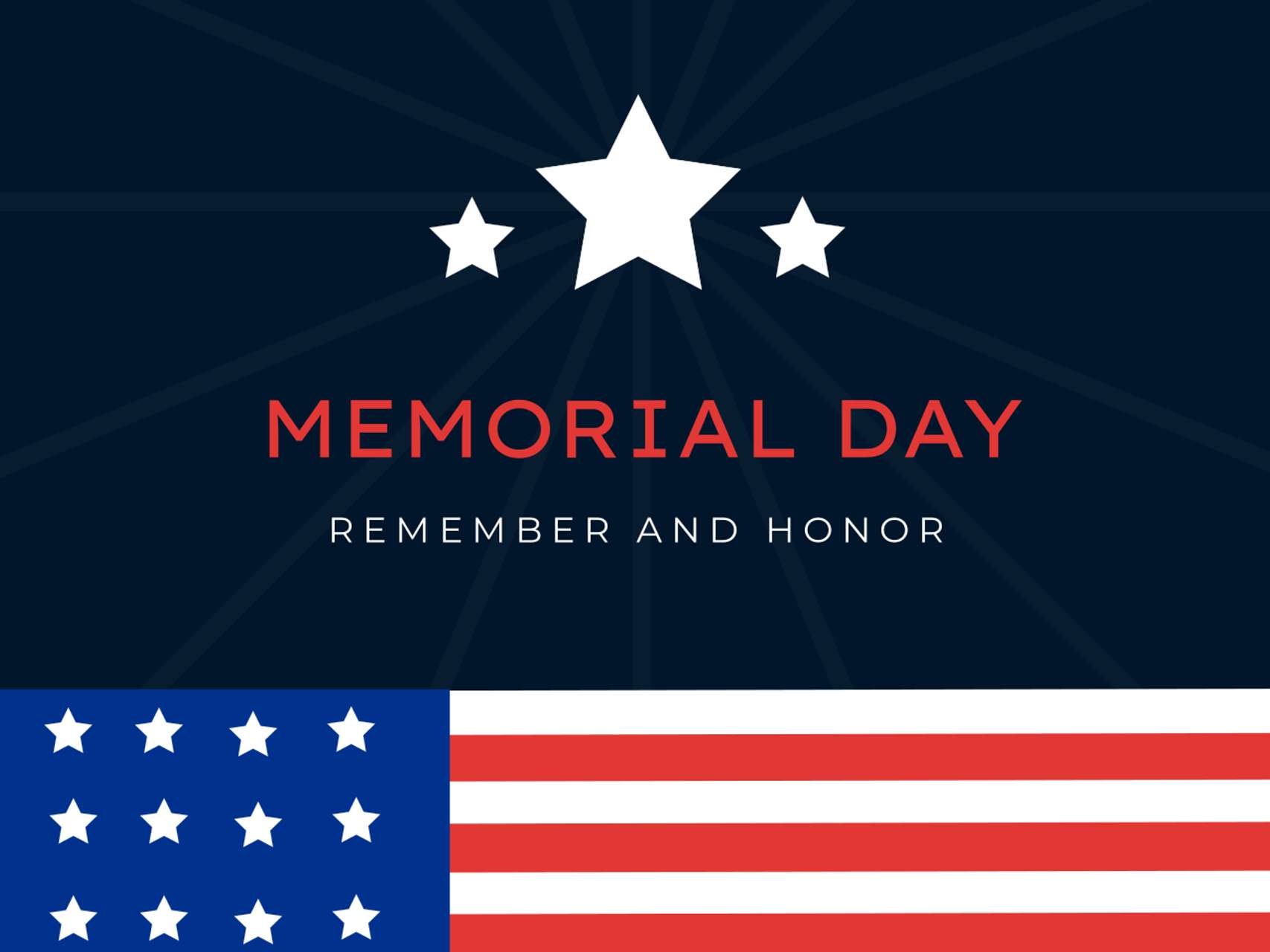 Memorial Day Templates Pack