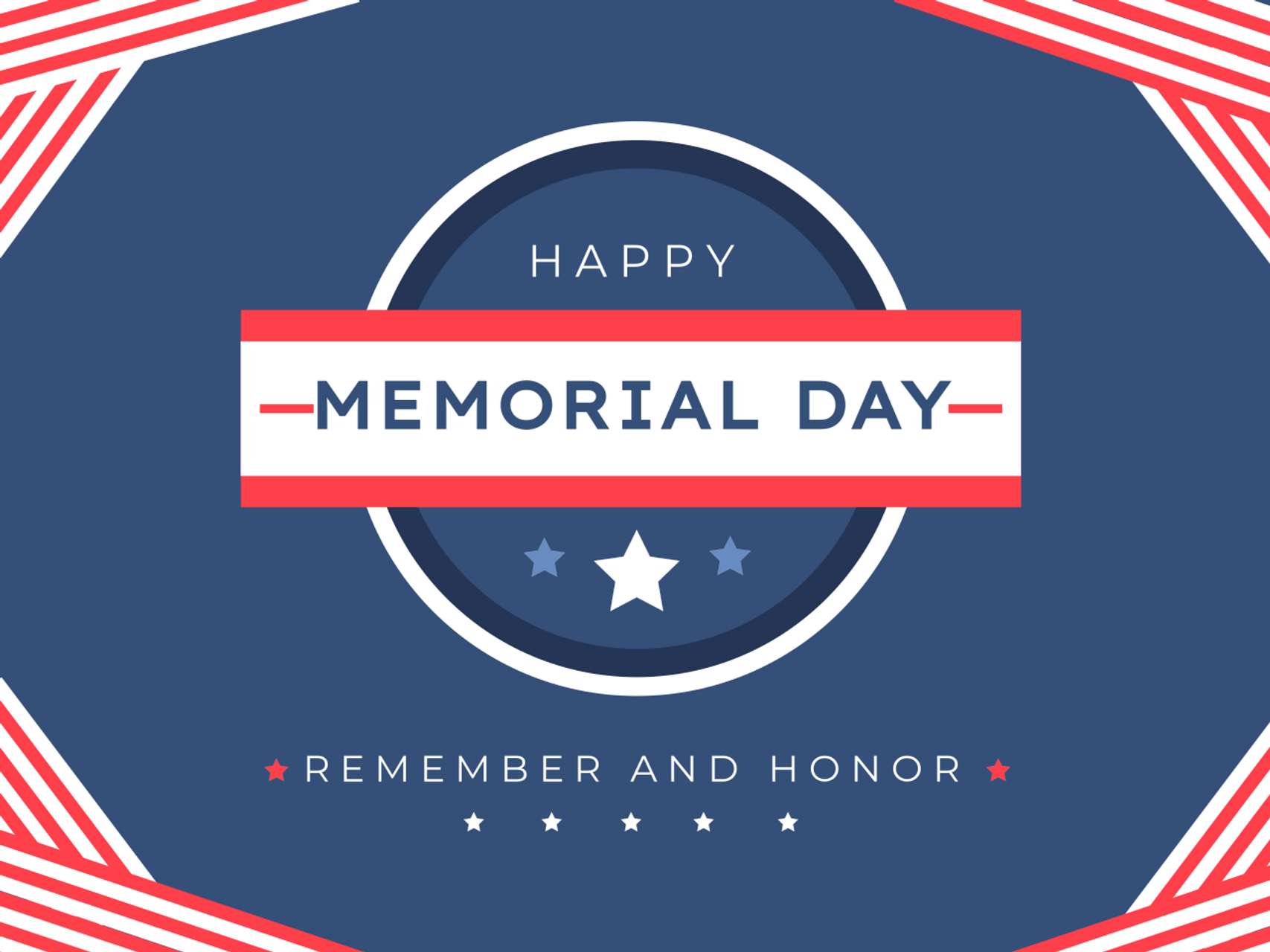 Memorial Day Templates Pack