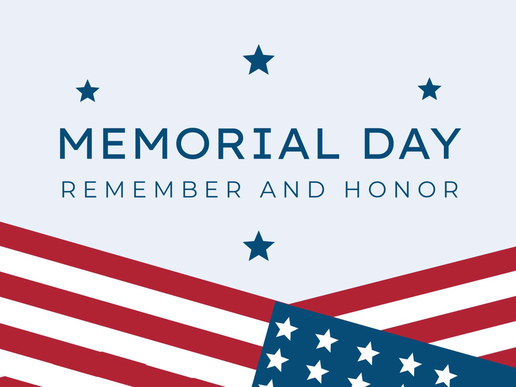 Memorial Day Templates Pack