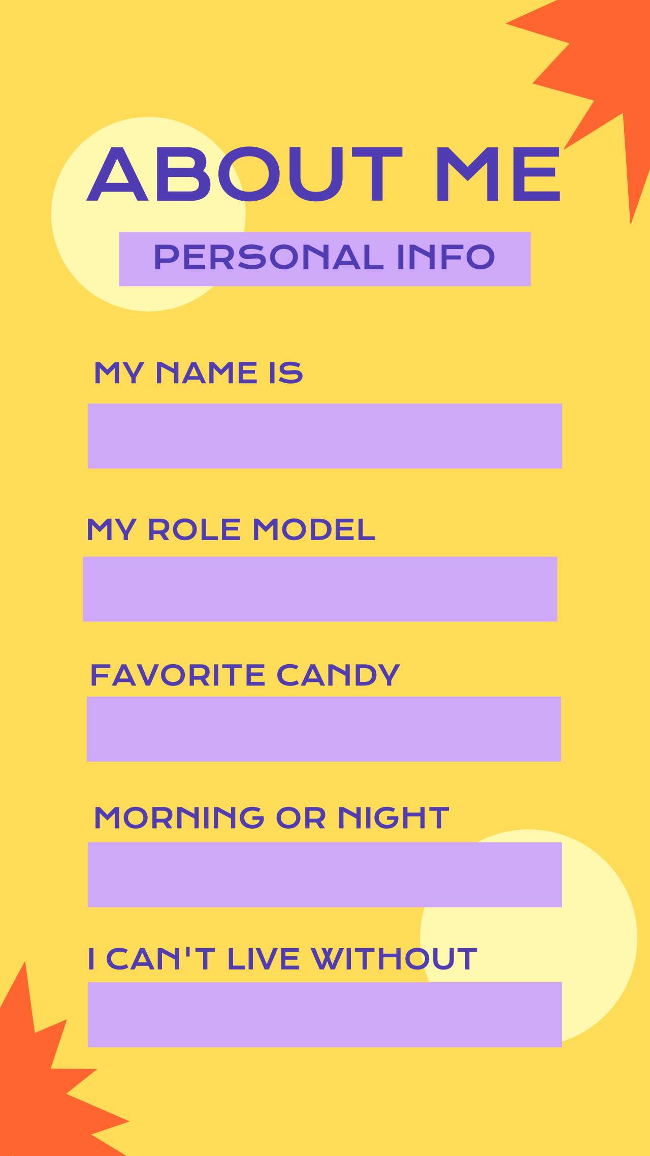 Instagram Stories Question Templates Pack