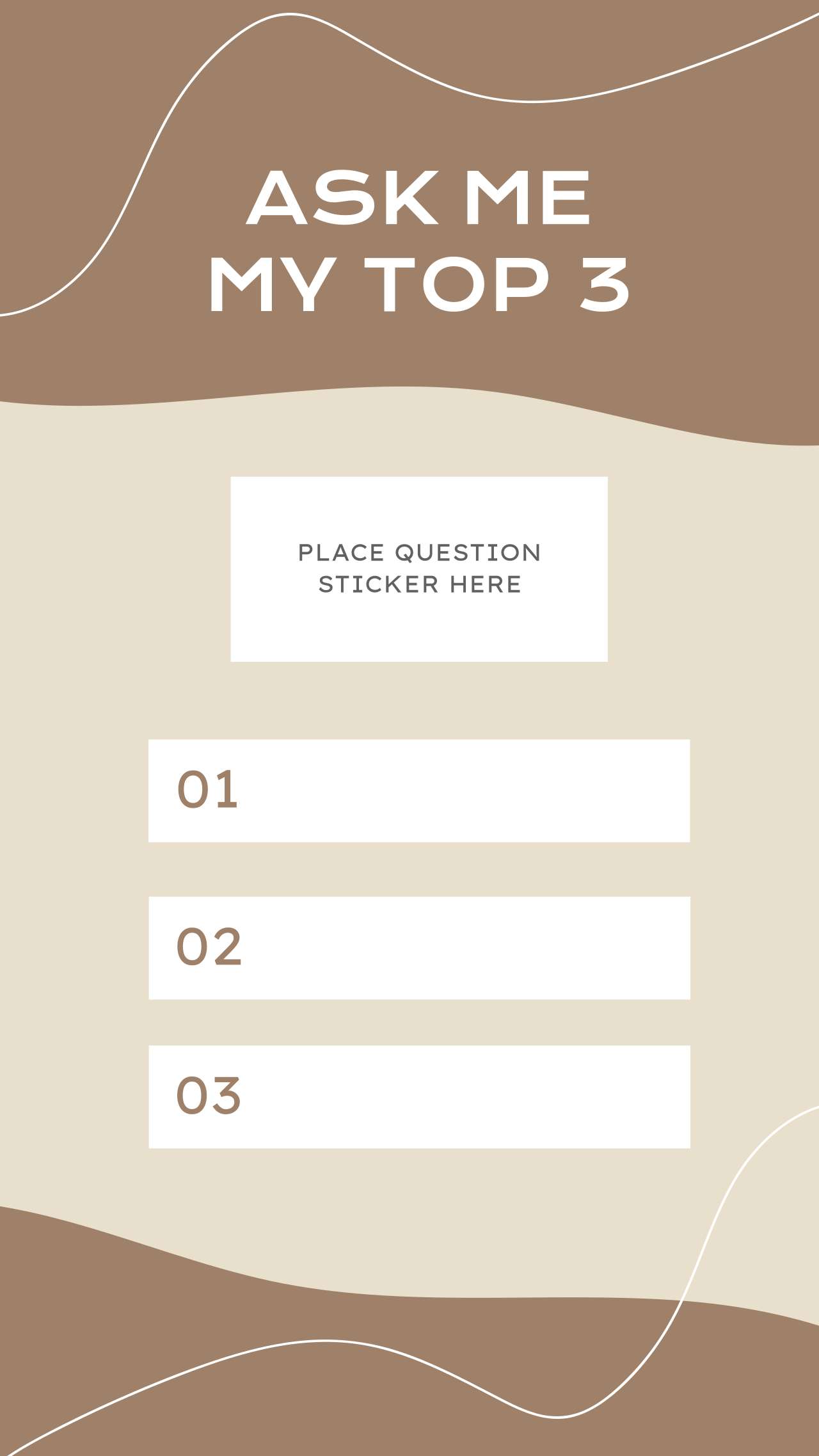 Instagram Stories Question Templates Pack