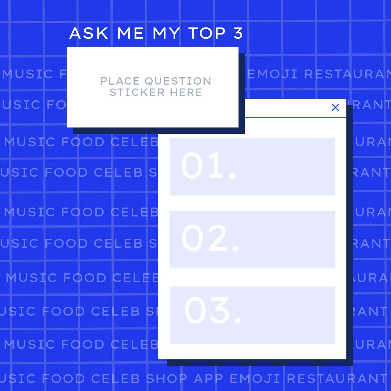 Instagram Post Question Templates Pack