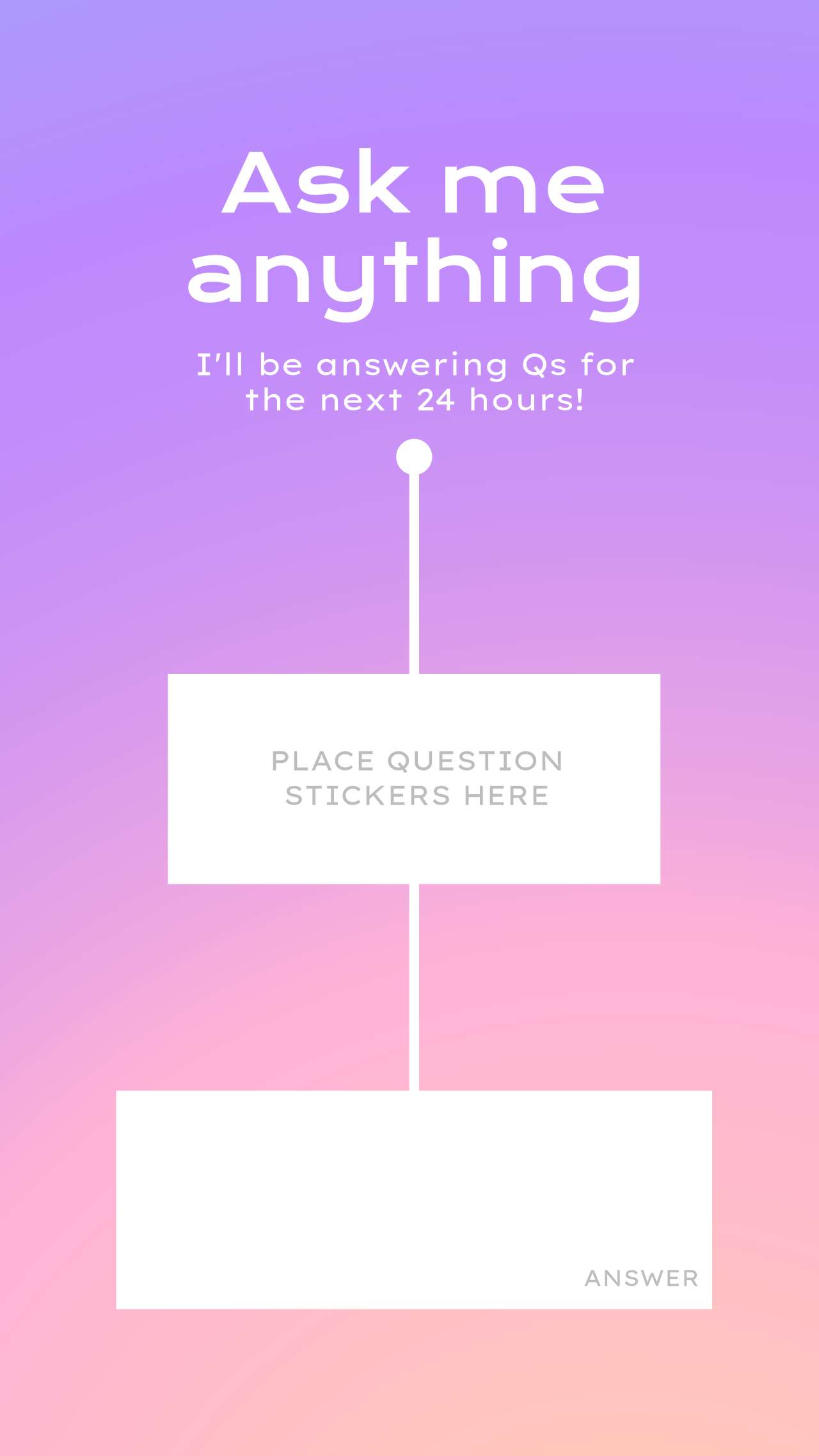 Instagram Stories Question Templates Pack